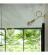 Loop Multi Arm Semi Flush Ceiling Lamp 3 Glossy Gold-7