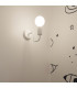 Vector Multi Arm Semi Flush Ceiling Lamp 4 White-8