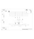 Vector Multi Arm Semi Flush Ceiling Lamp 8 White-5