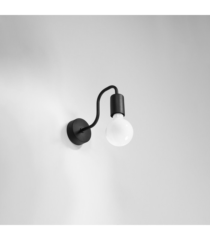 Vector Wall Lamp Black-4