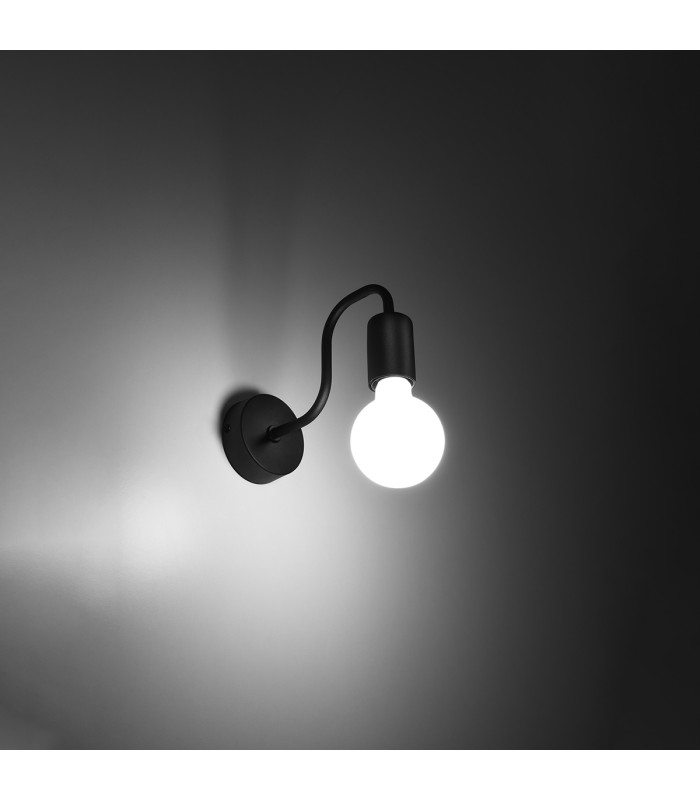 Vector Wall Lamp Black-5