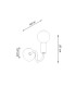 Vector Wall Lamp Black-6