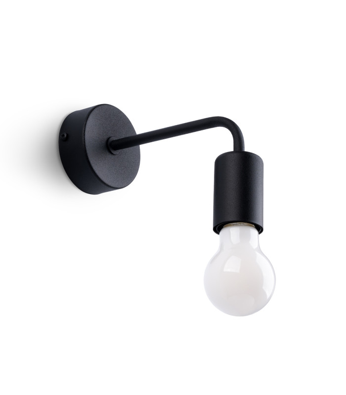 Norah Wall Lamp Black-1