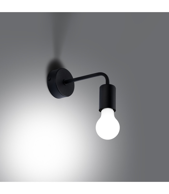 Norah Wall Lamp Black-2