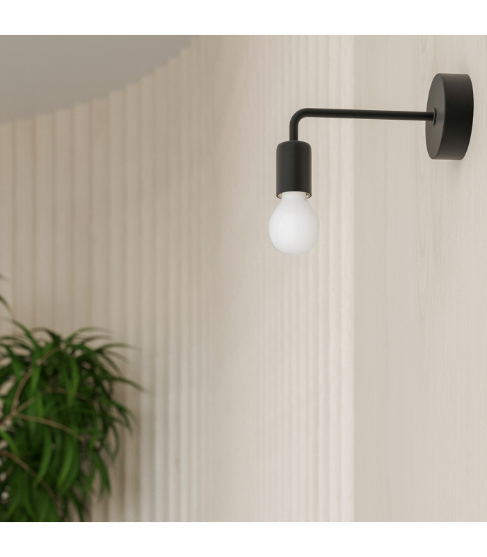 Norah Multi Arm Semi Flush Ceiling Lamp 3 Black-9