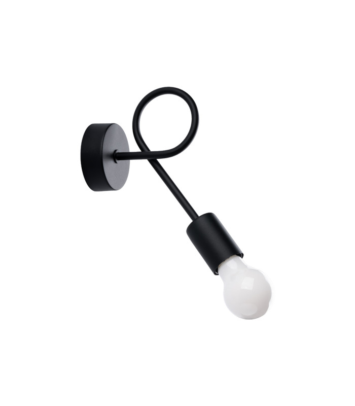 Levar Wall Lamp Black-1