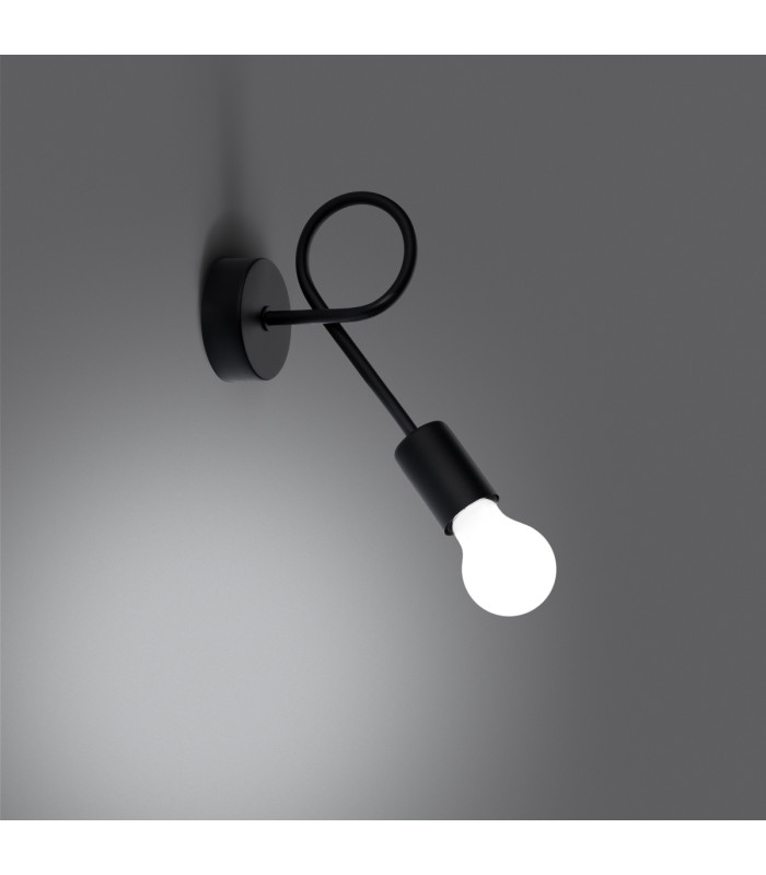 Levar Wall Lamp Black-2