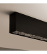 Soren Integrated LED Semi Flush Light Black 3000K-5