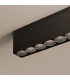 Soren Integrated LED Semi Flush Light Black 3000K-7