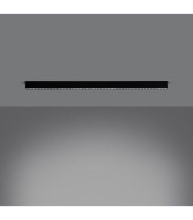 Soren Integrated LED Semi Flush Light Black 4000K-2
