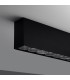 Soren Integrated LED Semi Flush Light Black 4000K-5