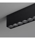 Soren Integrated LED Semi Flush Light Black 4000K-7