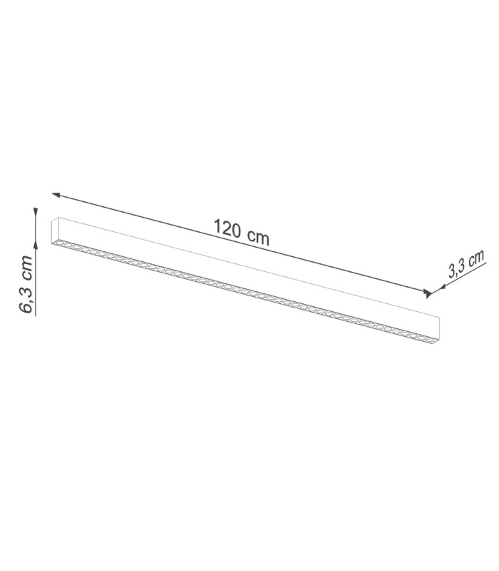 Soren Integrated LED Semi Flush Light Black 4000K-8