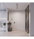 Soren Integrated LED Semi Flush Light Black 4000K-11