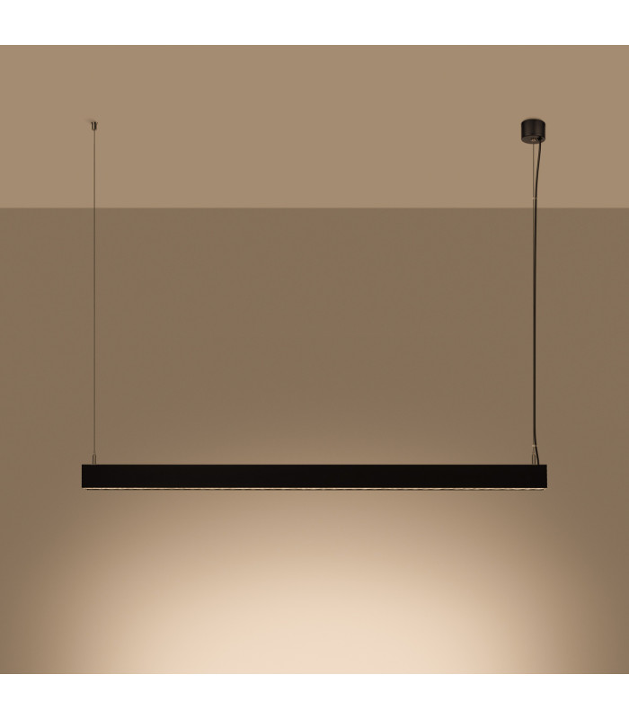 Soren Bar Pendant Ceiling Light Black 3000K-1