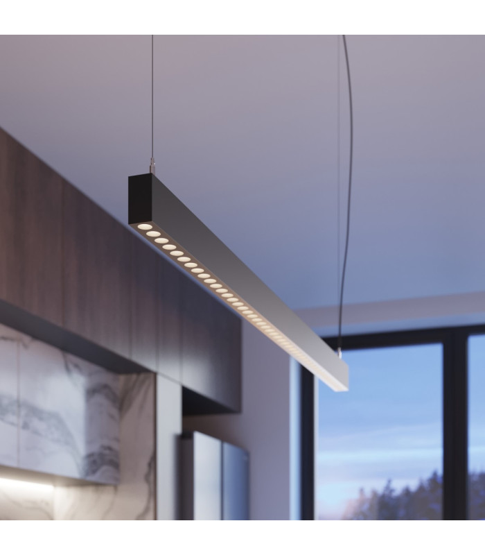 Soren Bar Pendant Ceiling Light Black LED 4000K-13