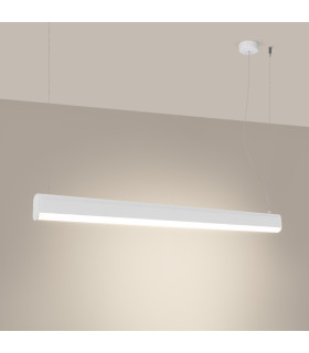 Farge Bar Pendant Ceiling Light White LED 3000K-1