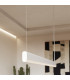 Farge Bar Pendant Ceiling Light White LED 3000K-14