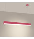 Farge Bar Pendant Ceiling Light Pink LED 3000K-1