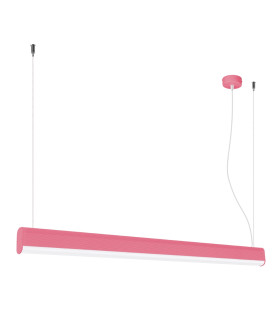 Farge Bar Pendant Ceiling Light Pink LED 3000K-2