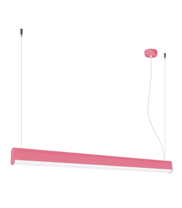 Farge Bar Pendant Ceiling Light Pink LED 3000K-2