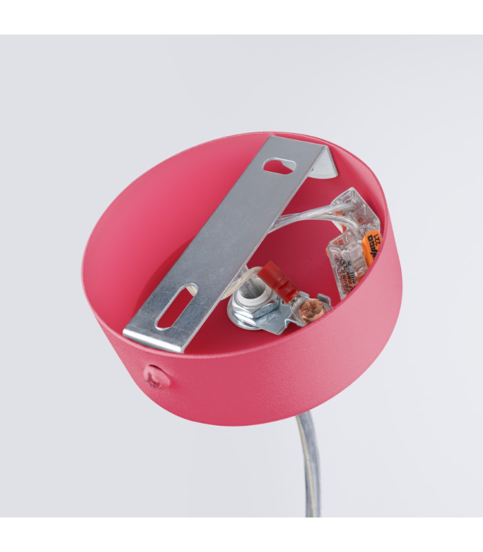 Farge Bar Pendant Ceiling Light Pink LED 3000K-7