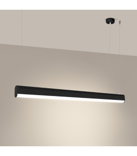Farge Bar Pendant Ceiling Light Black LED 3000K-1
