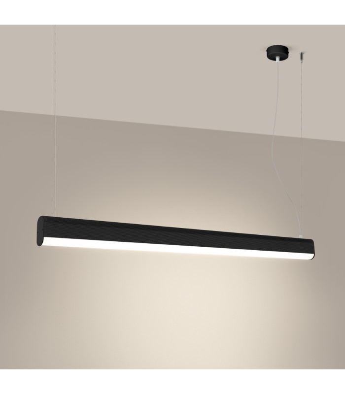 Farge Bar Pendant Ceiling Light Black LED 3000K-1