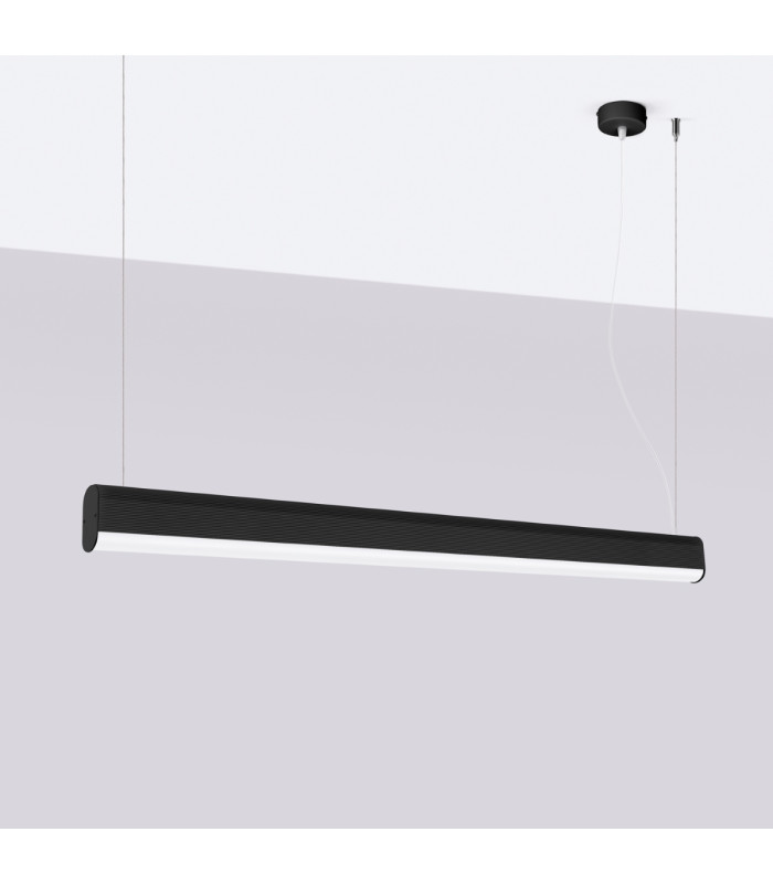Farge Bar Pendant Ceiling Light Black LED 3000K-3