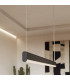 Farge Bar Pendant Ceiling Light Black LED 3000K-14