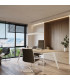 Farge Bar Pendant Ceiling Light White LED 4000K-13