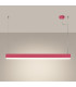 Farge Bar Pendant Ceiling Light Pink LED 4000K-1