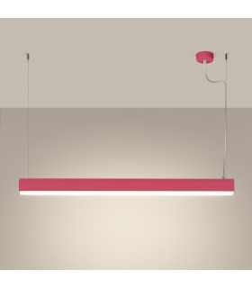 Farge Bar Pendant Ceiling Light Pink LED 4000K-1