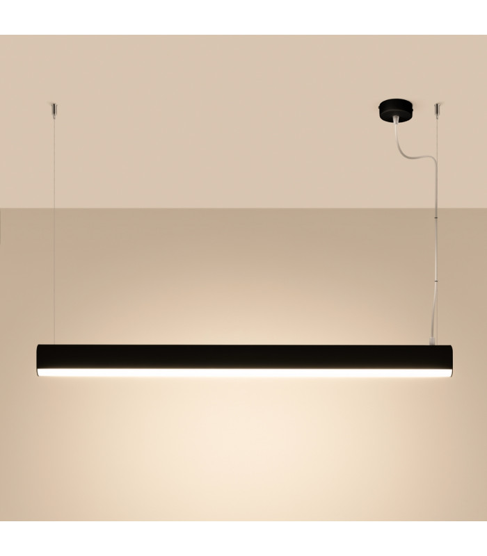 Farge Bar Pendant Ceiling Light Black LED 4000K-1