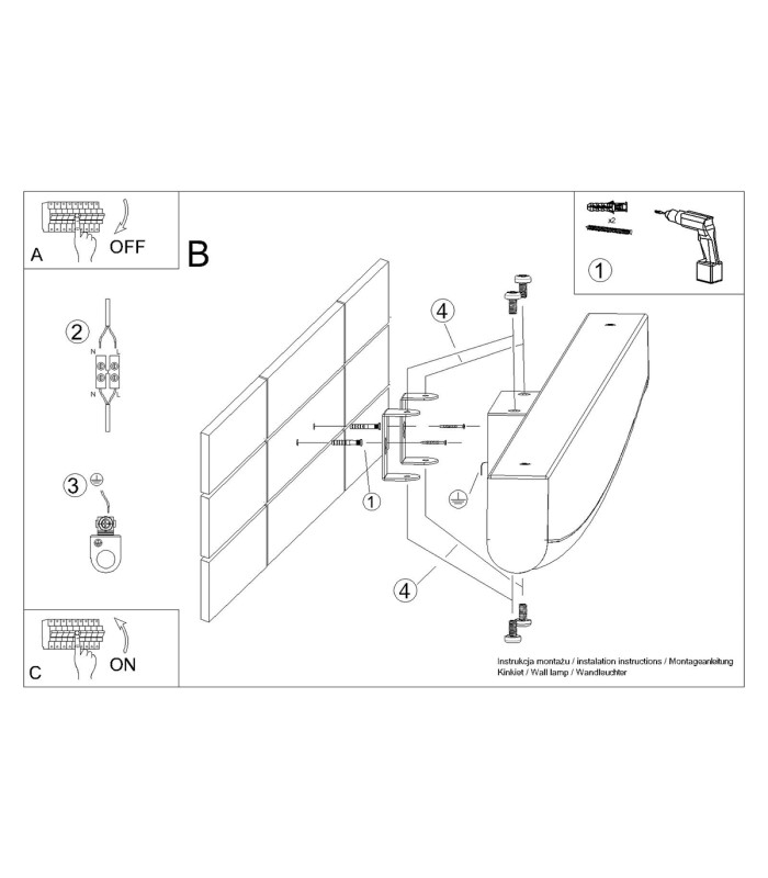 Jorun Integrated LED Wall Lamp White 3000K-11