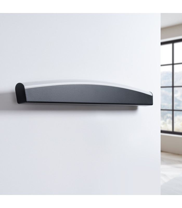 Jorun Integrated LED Wall Lamp Black 3000K-3