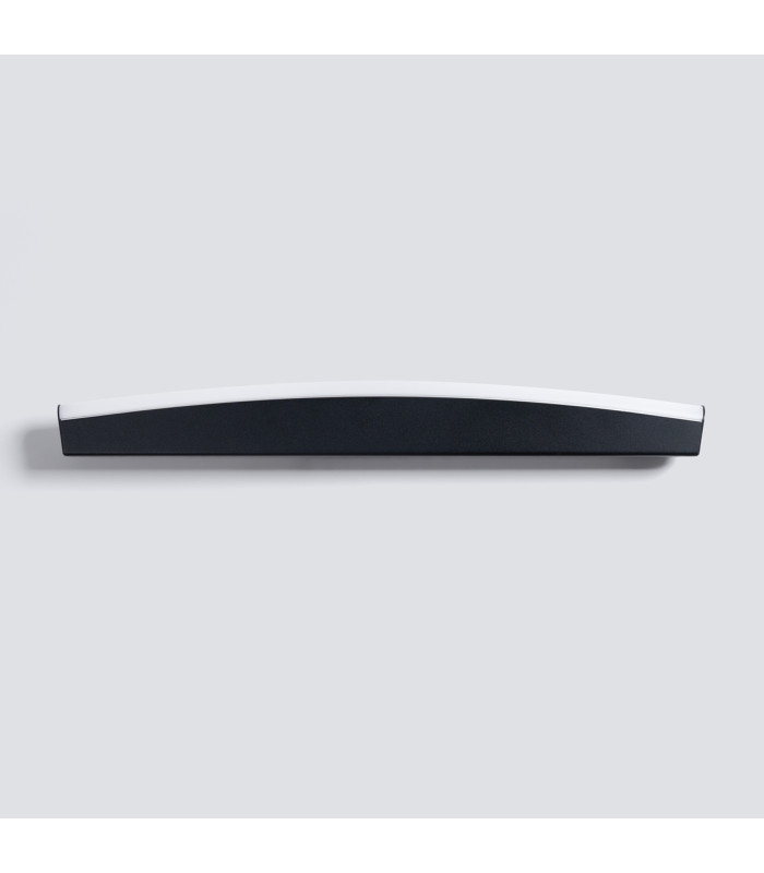 Jorun Integrated LED Wall Lamp Black 3000K-6