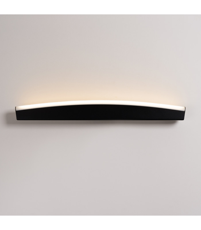 Jorun Integrated LED Wall Lamp Black 3000K-7