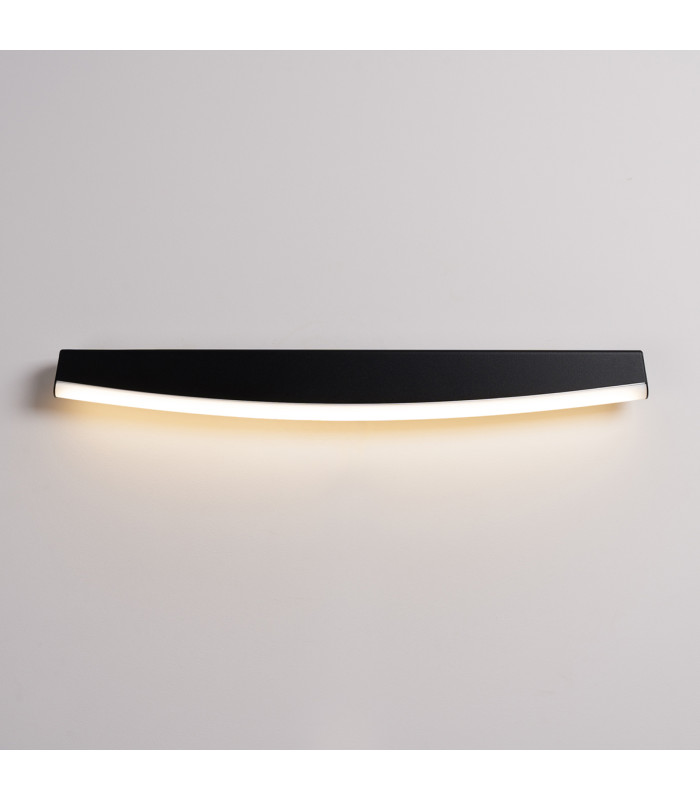 Jorun Integrated LED Wall Lamp Black 3000K-9