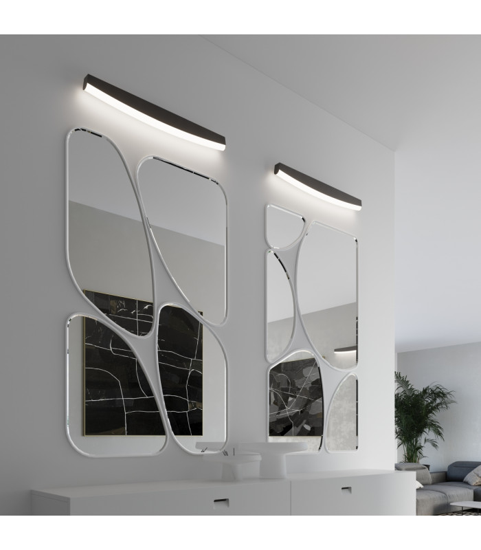 Jorun Integrated LED Wall Lamp Black 3000K-13