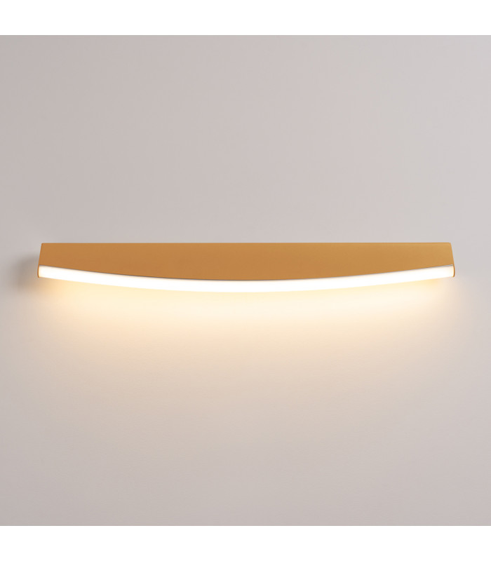 Jorun Integrated LED Wall Lamp Gold 3000K-9