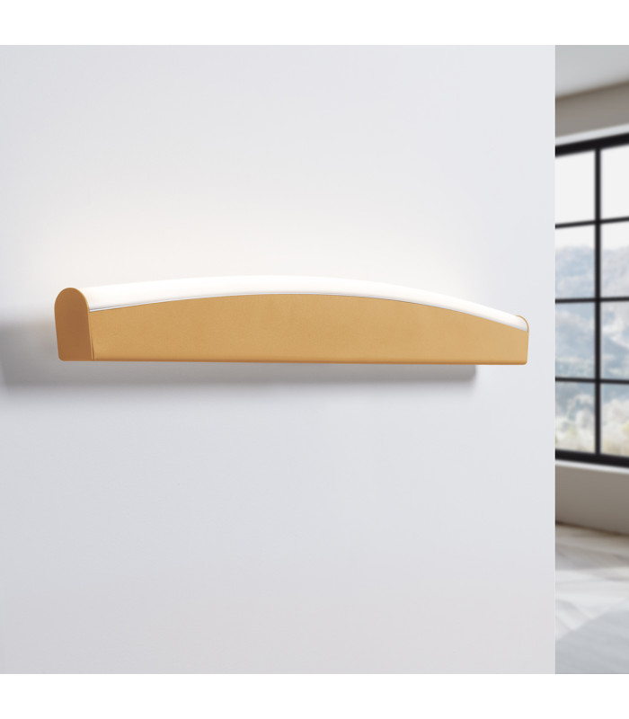 Jorun Integrated LED Wall Lamp Gold 4000K-1
