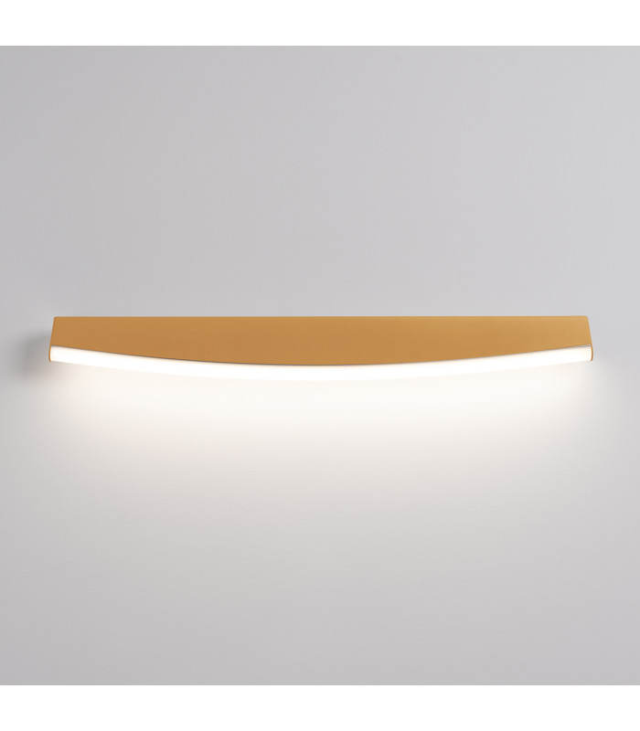 Jorun Integrated LED Wall Lamp Gold 4000K-9
