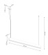 Lykke Bar Pendant Ceiling Light 120cm LED 3000K-11