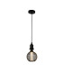 Wire Mesh Effect Globe Lamp Black Metal-1