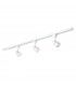 3 Light Track Light Kit Gloss White, White Abs Plastic, GU10 - 1