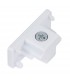 Track dead End White ABS Plastic Spare - 1