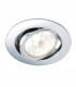 1 Light Recessed Tilt Downlight Chrome Plate, GU10 - 1