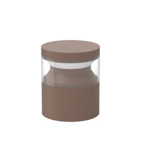Boeing 15cm LED Outdoor Pedestal Light Coffee 3000K IP65