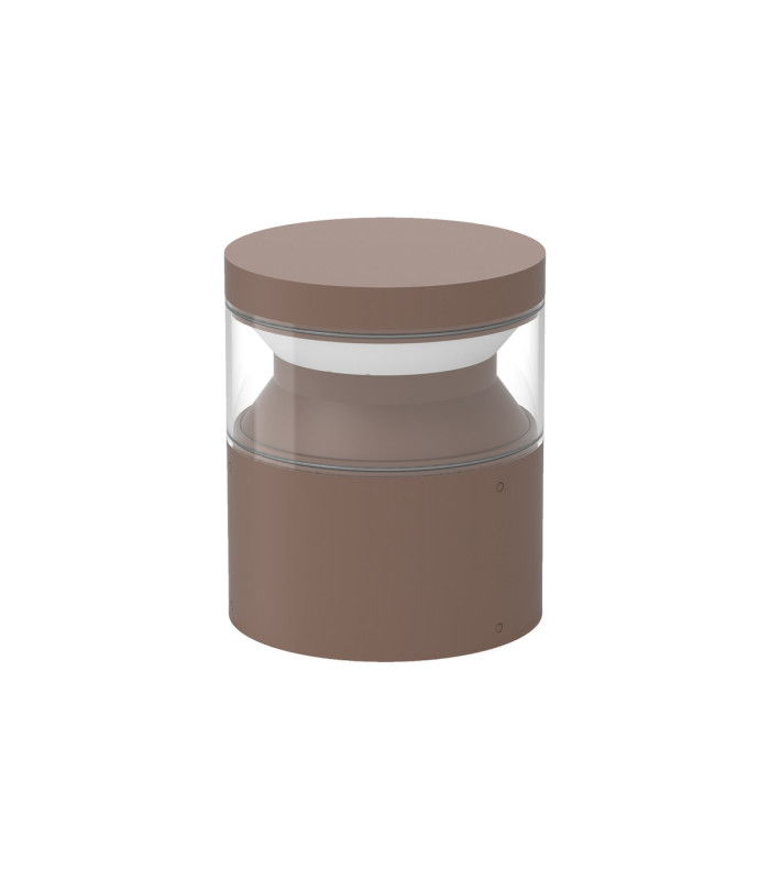 Boeing 15cm LED Outdoor Pedestal Light Coffee 3000K IP65